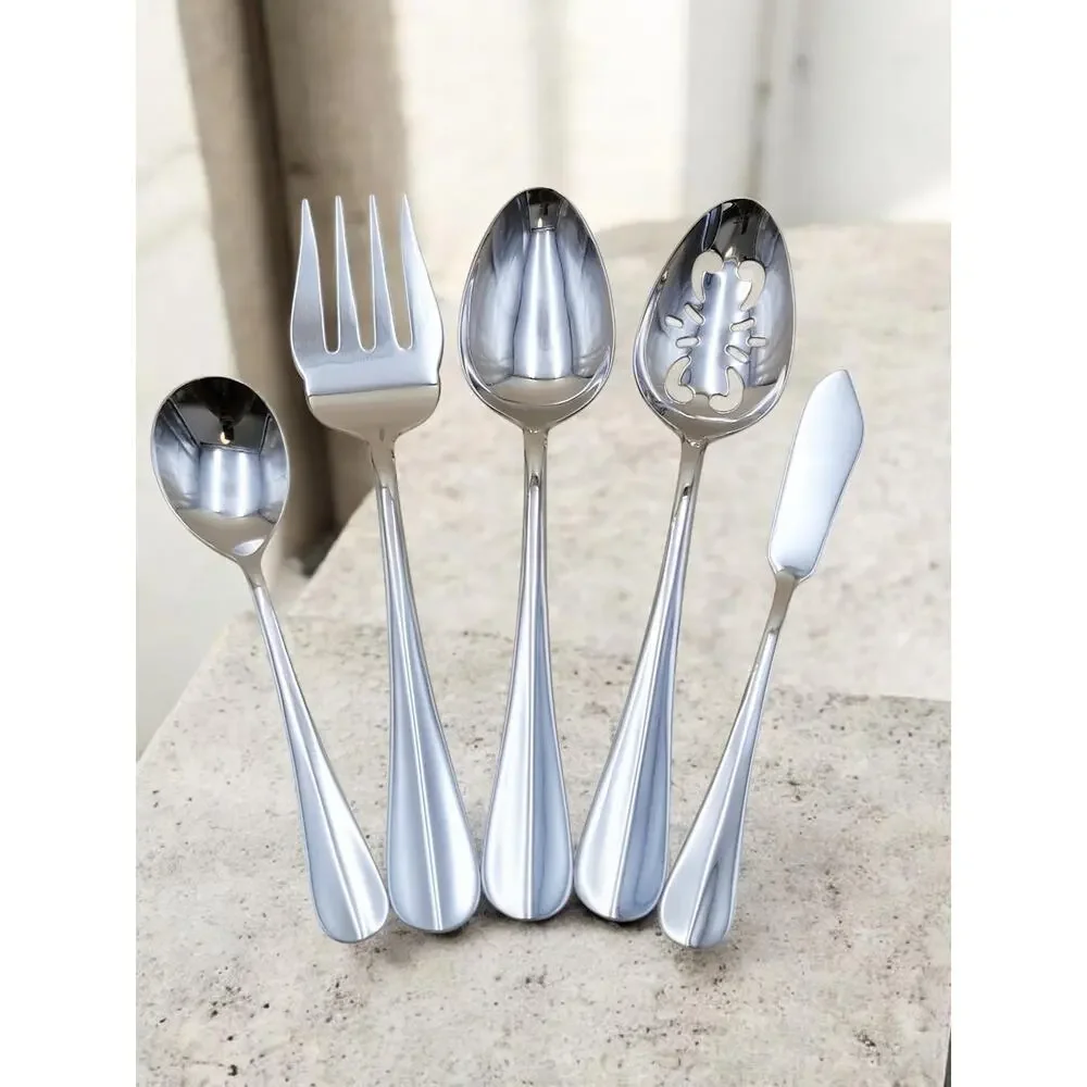 International Stainless SIMPLICITY 5 Serving pieces NEW